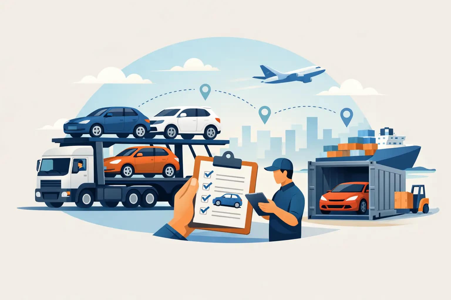How Does Car Shipping Work?