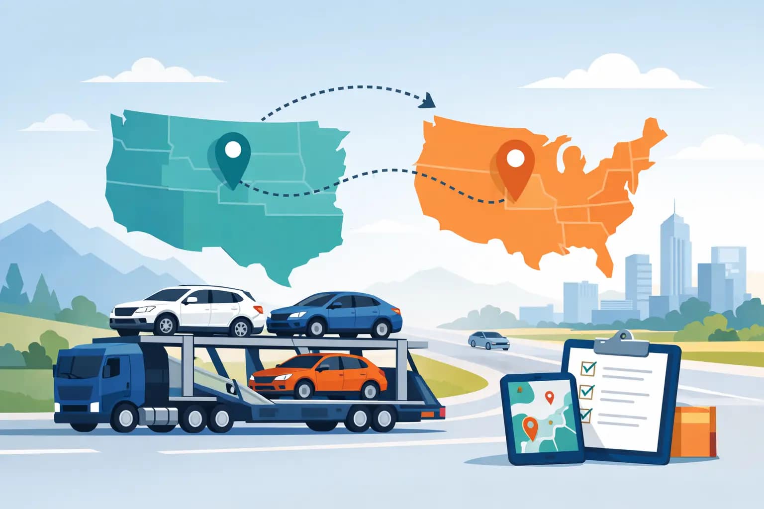 State to State Car Shipping Guide