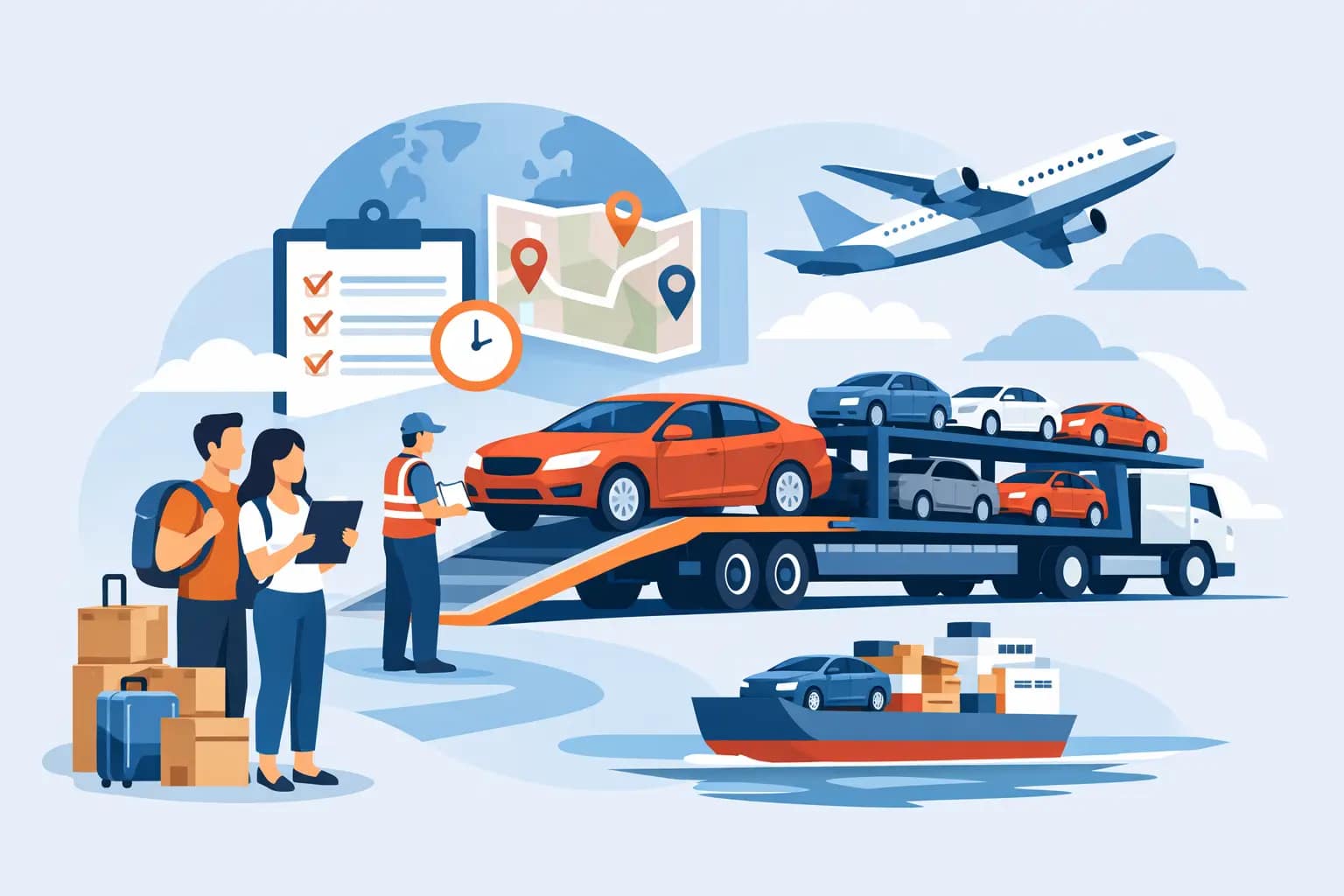 Car Shipping Process Guide for First-Time Moves