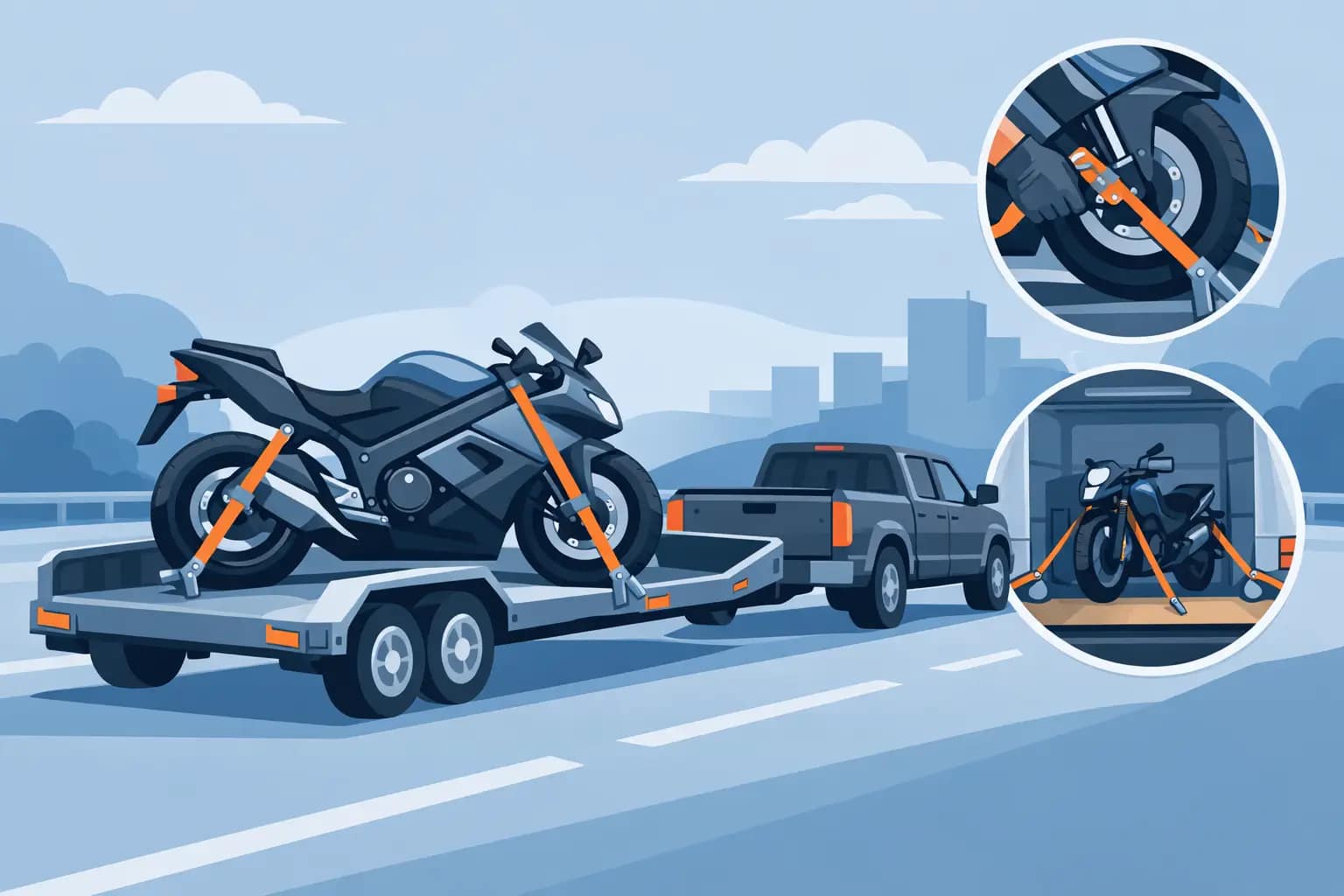 How to Transport a Motorcycle Safely