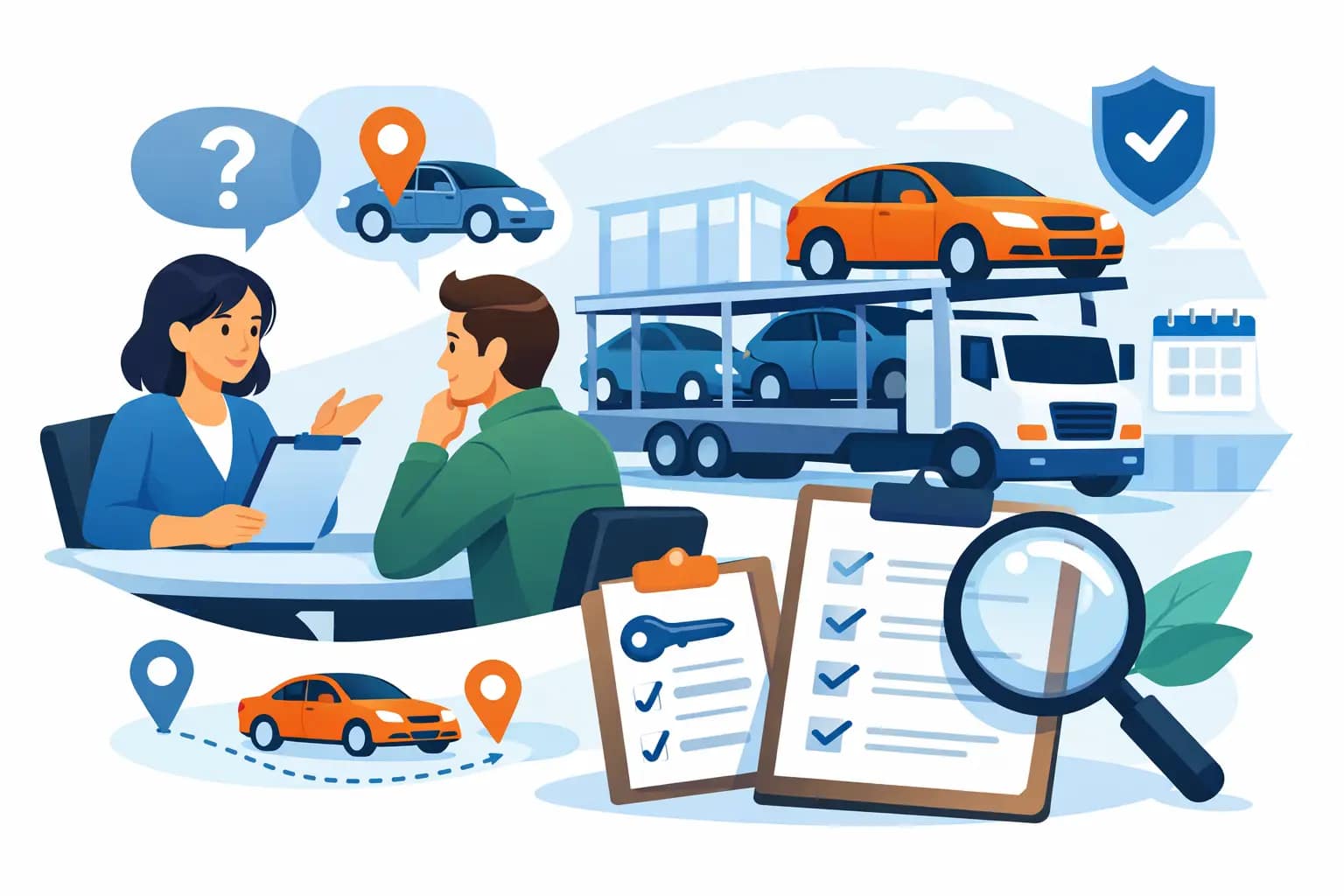 Best Questions for Auto Shippers Before Booking